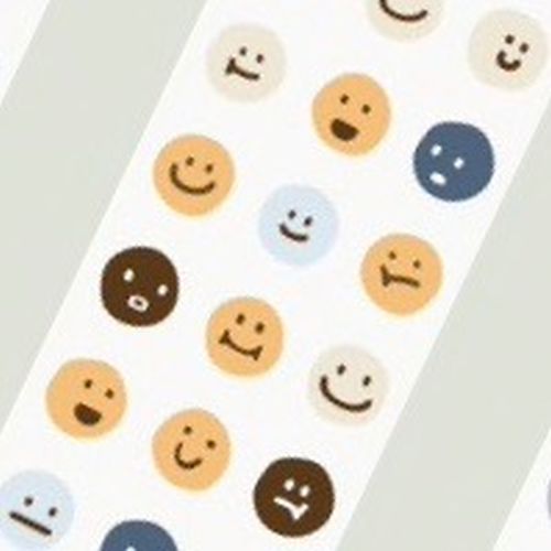 autocollants-stickers-smiley-bruns