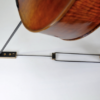Planche pour violoncelle réglable en bois et cuir avec 4 encoches