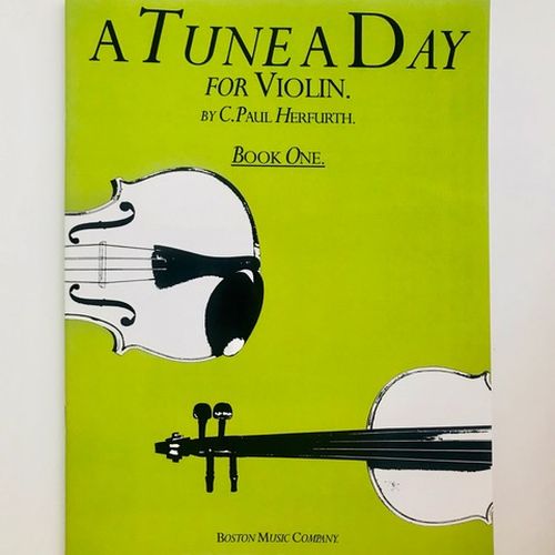 partition-violon-a-tune-a-day-book-one
